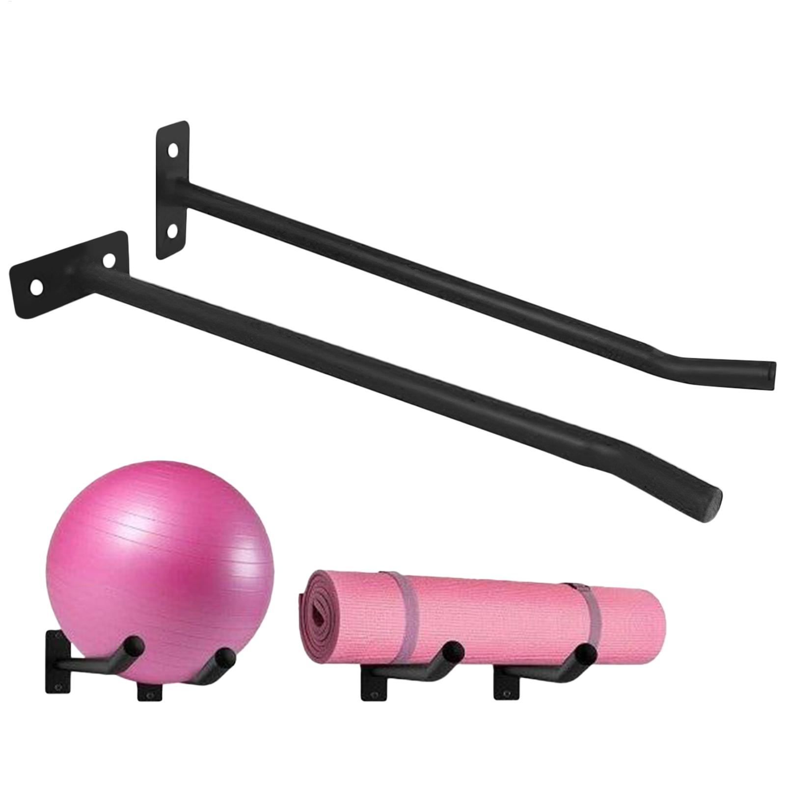Home Gym Yoga Storage - Exercise Ball Holder Pack of 2