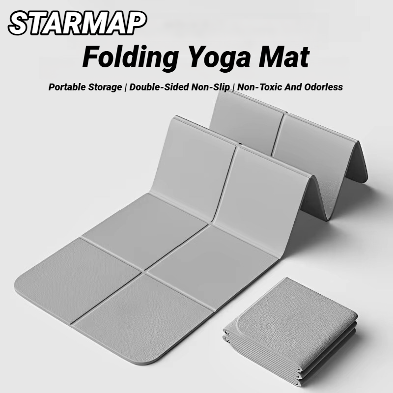 Home Gym Yoga Mat - Foldable Yoga Mat Eco Friendly Tpe