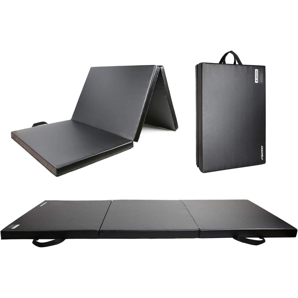 Home Gym Yoga Mat - Enhanced 2 Thick Gym Mat, 3'x6',