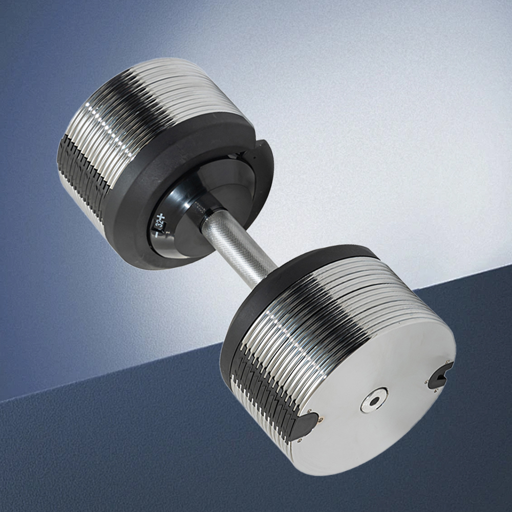 Home Gym Custom - 40kg Adjustable Increments Dumbbell Set Free