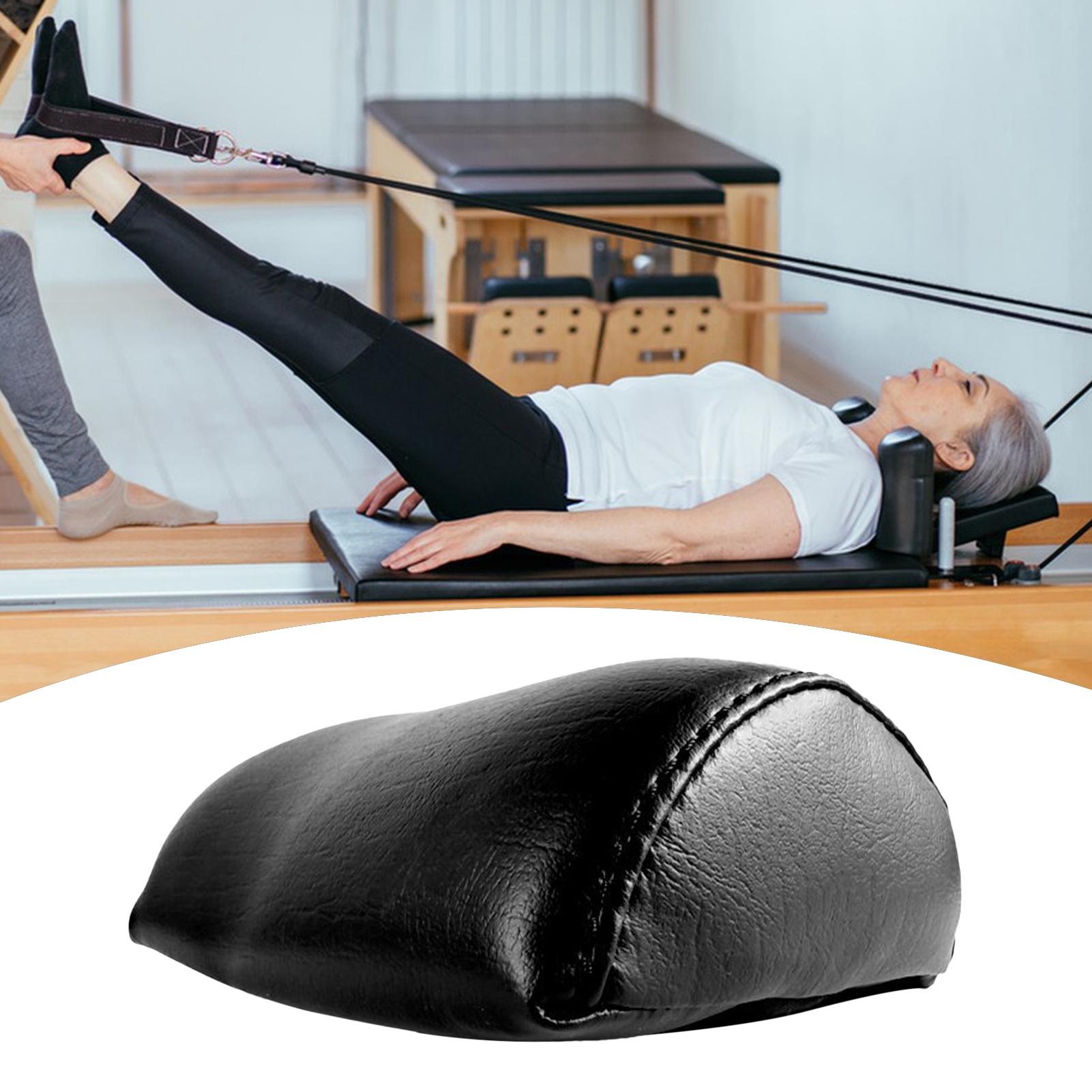 Home Gym Yoga Mat - Ergonomic Pilates Head Pillow, Workout Support