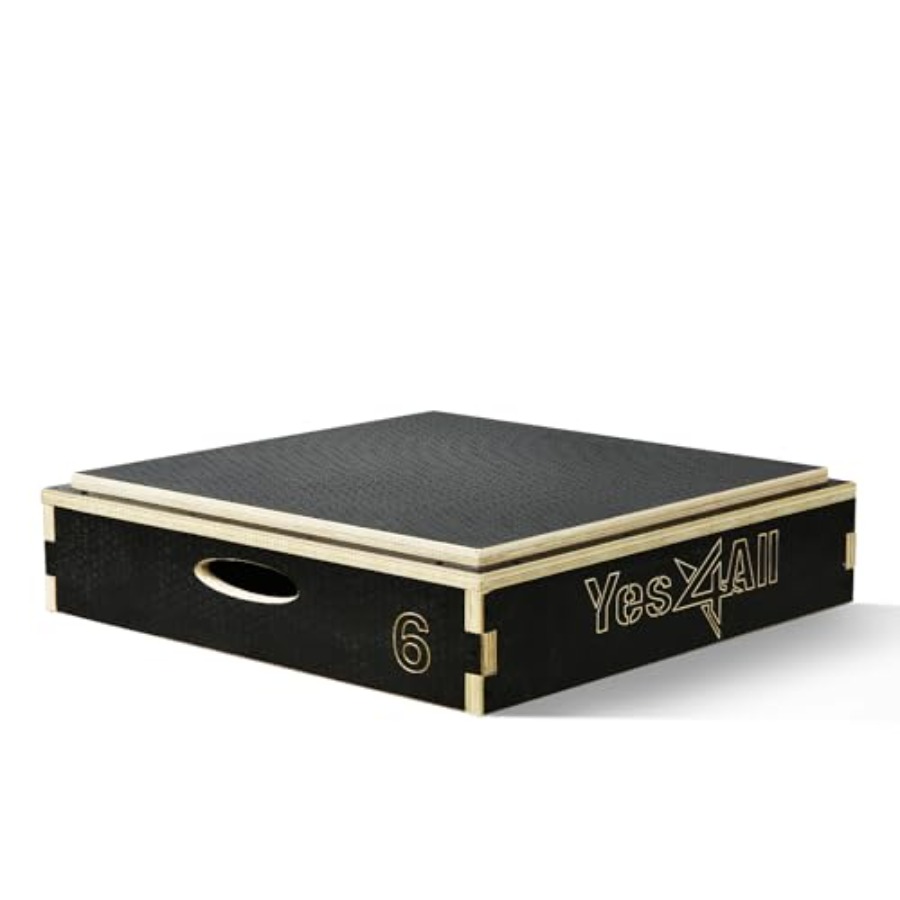 Home Gym Options - 3 in 1 Wooden Plyo Box
