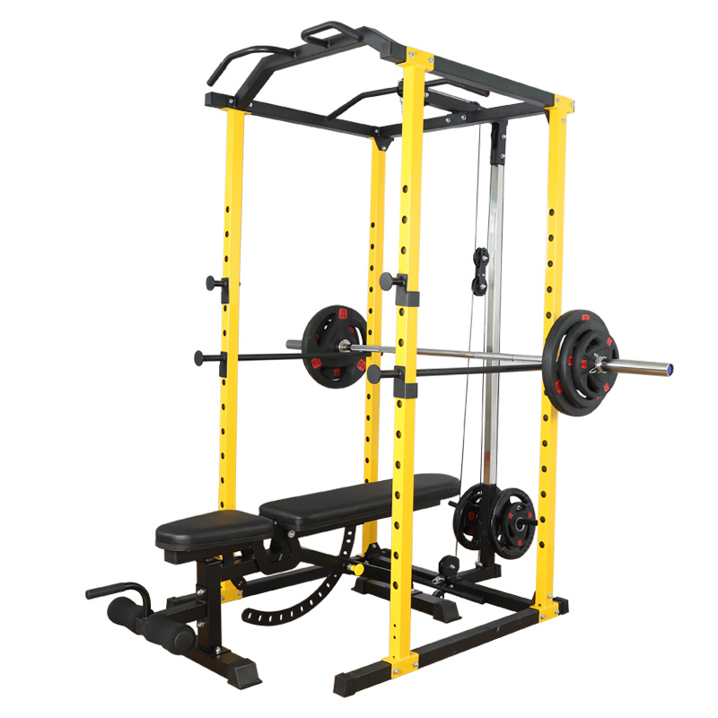 Home Gym Workout - Safety Power Cage for Home Gym