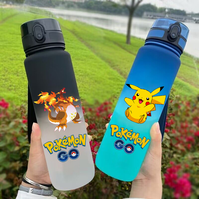 Home Gym House - 650ML Pokemon Pikachu Bulbasaur Charmander Sports