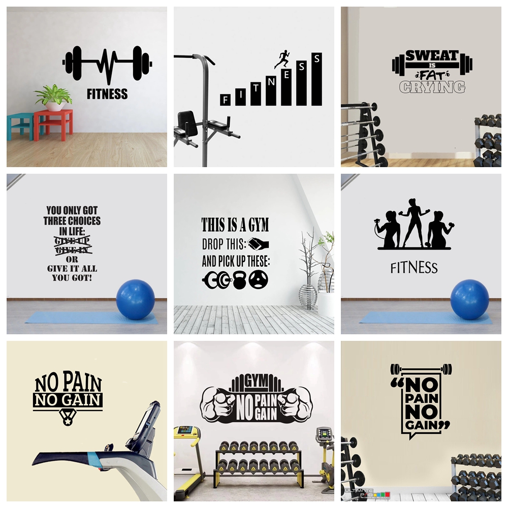 Home Gym On Wall - 1 pc hot sale GYM culture