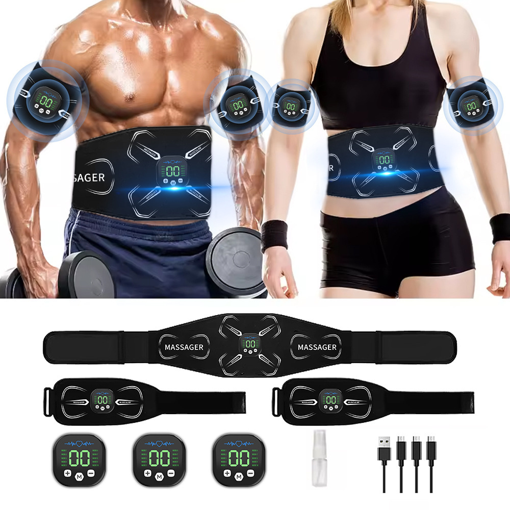 Home Gym House - EMS Muscle Stimulator Abdominal Trainer Abs