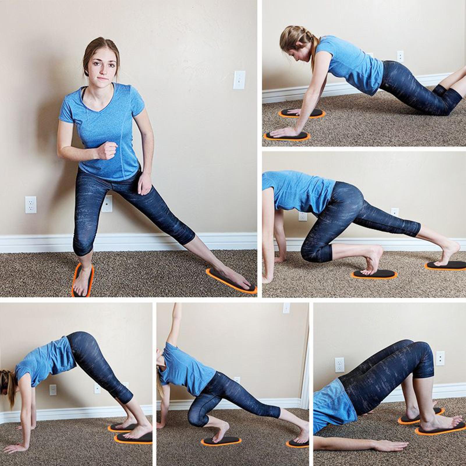 Workout Sliders Disc Oval Shap - Home Gym Workout review and price