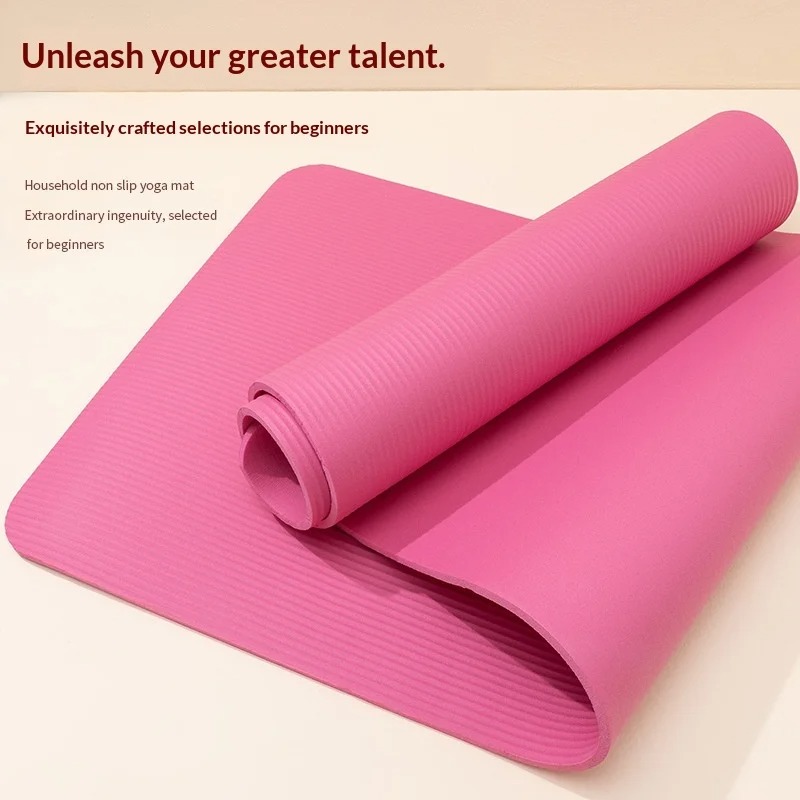 Extra Thick Non Slip Yoga Mat  - Home Gym Yoga Mat review and price