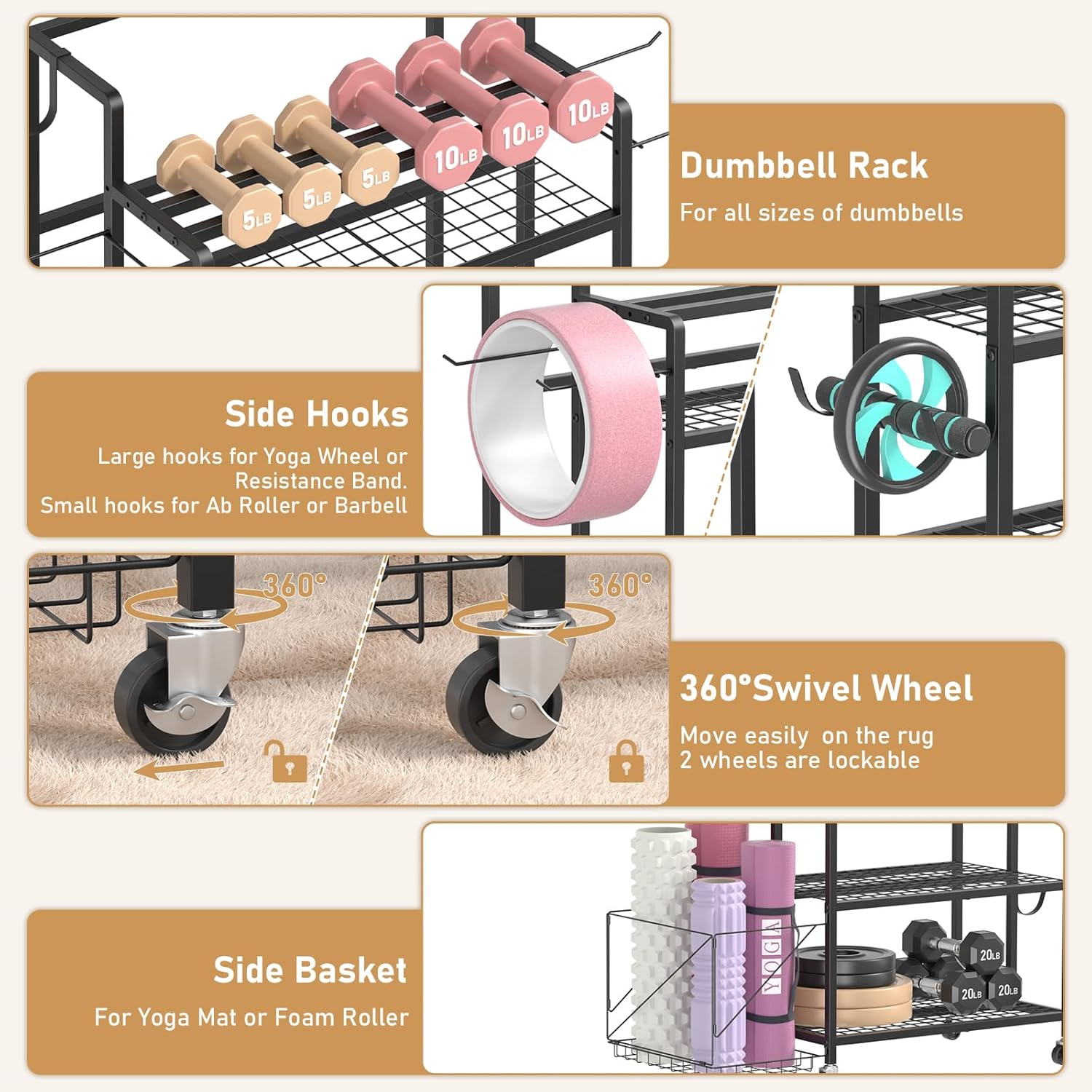 Home Gym Storage, No Material  - Home Gym Workout review and price