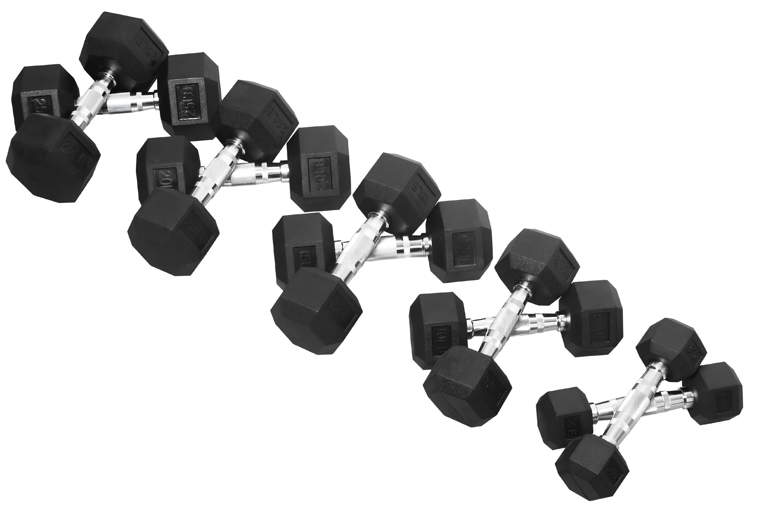 Premium Rubber Coated Hex Dumb - Home Gym Custom review and price