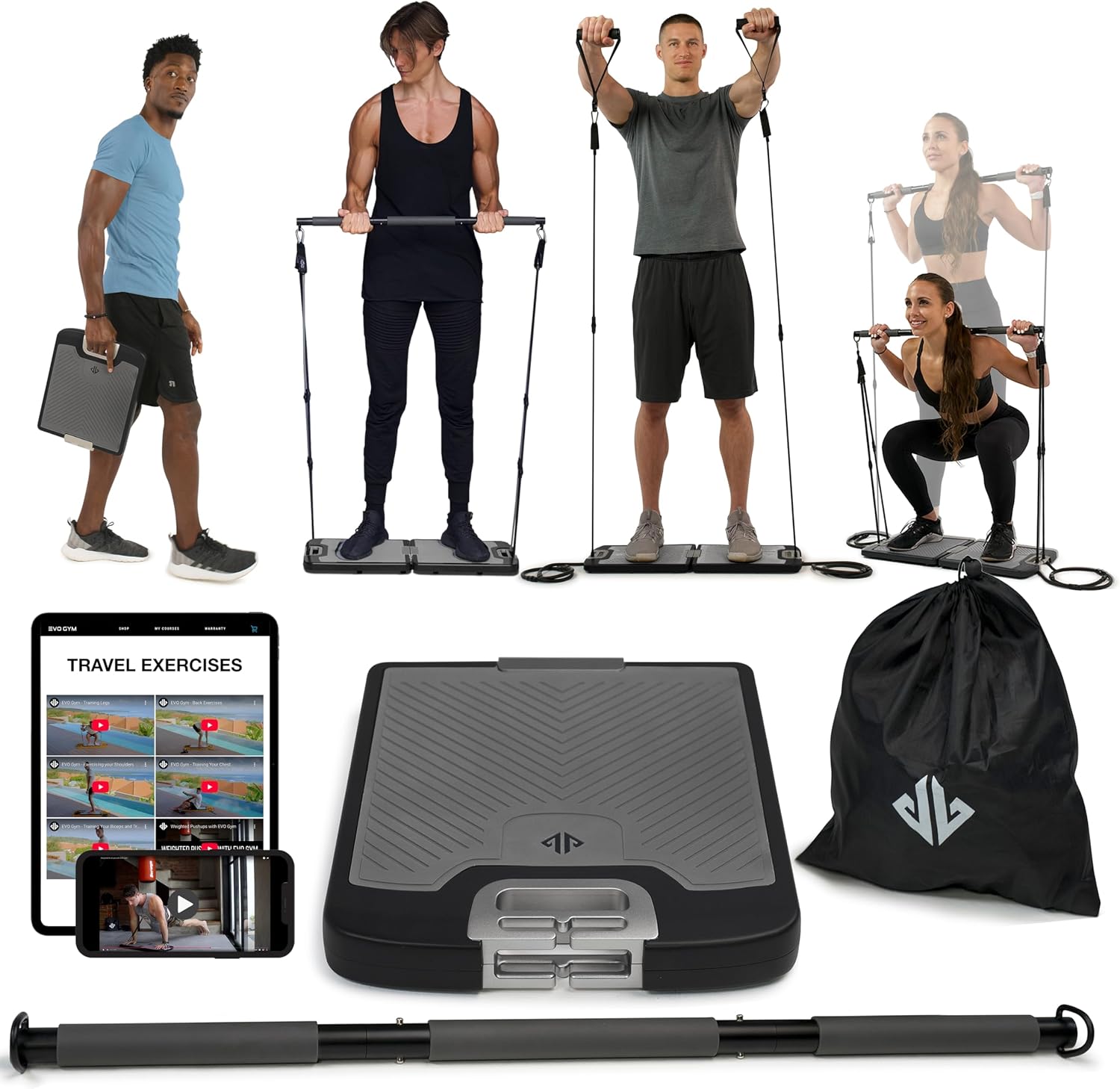 All-in-One Portable Home Gym:  - Home Gym Workout review and price