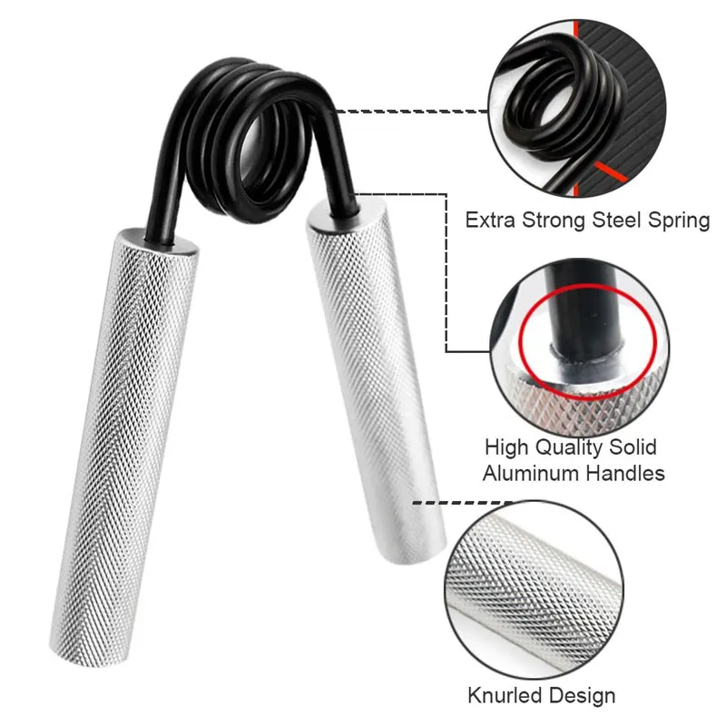 Metal Hand Grip Set 100LB-300L - Home Gym Outfit review and price