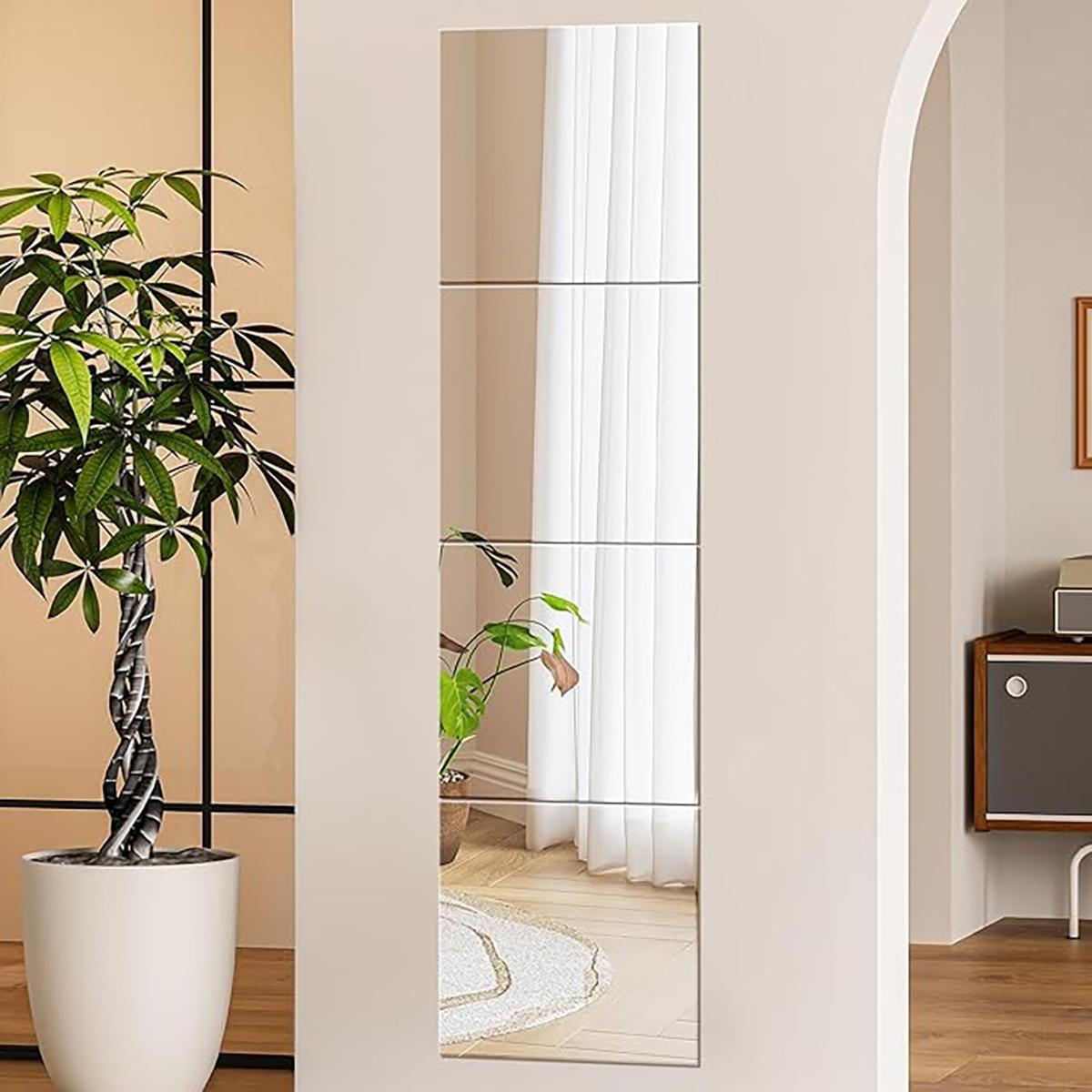 4Pcs Acrylic Mirror Wall Stick - Home Gym Options review and price