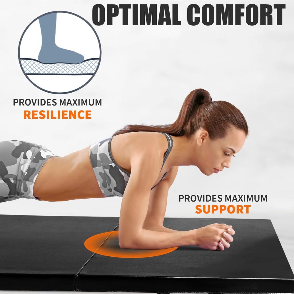 Enhanced 2 Thick Gym Mat, 3'x6 - Home Gym Yoga Mat review and price