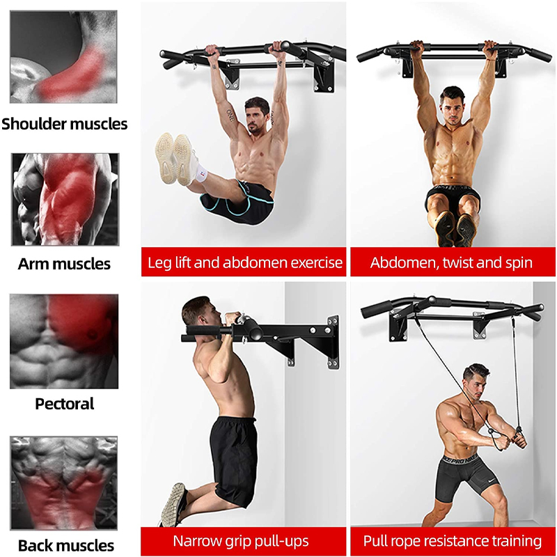 Fitness Wall Mounted Heavy Dut - Home Gym On Wall review and price