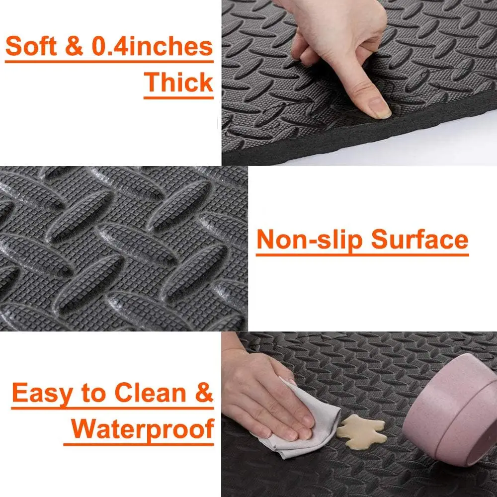 Puzzle Fitness Mat EVA Interlo - Home Gym Yoga Mat review and price