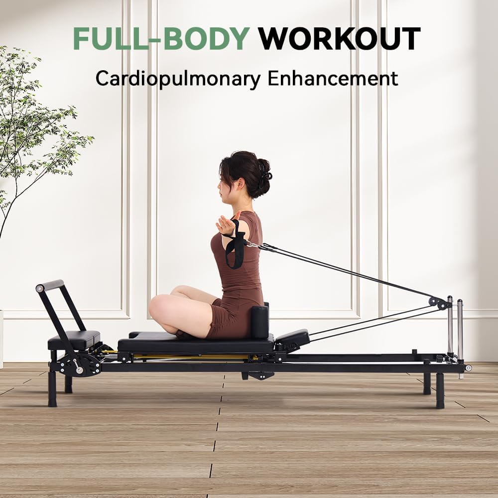 Foldable Pilates Reformer Mach - Home Gym Foldable review and price