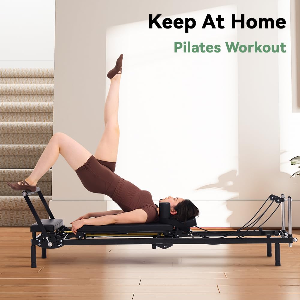 Foldable Pilates Reformer Mach - Home Gym Foldable review and price