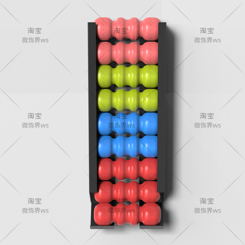 ‌Wall Mounted Sports Ball Rack - Home Gym Yoga Storage review and price