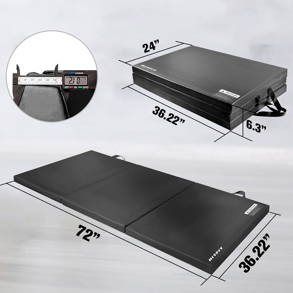 Enhanced 2 Thick Gymnastics Ma - Home Gym Yoga Mat review and price