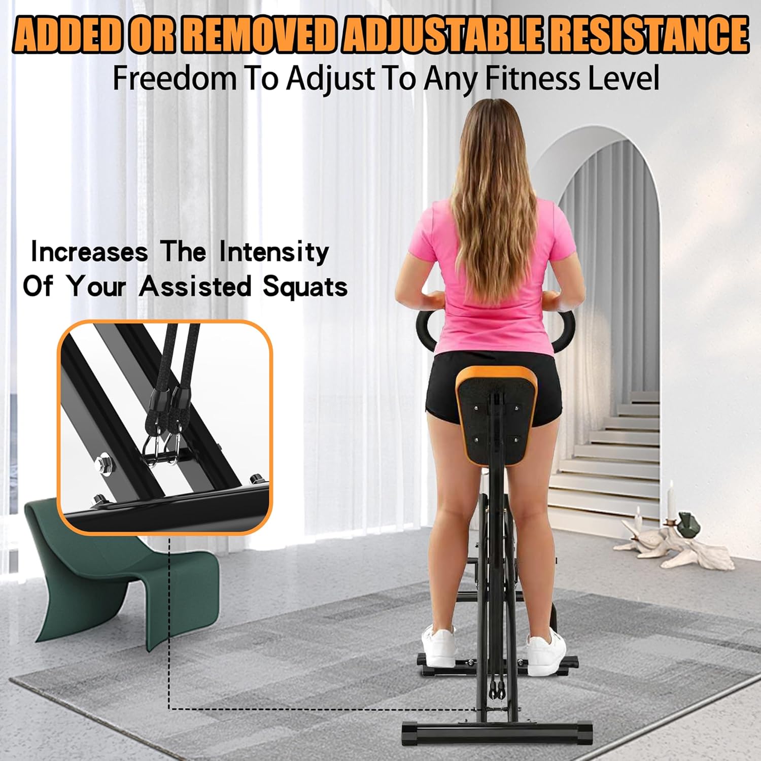 Squat Machine For Home, Assist - Home Gym Foldable review and price