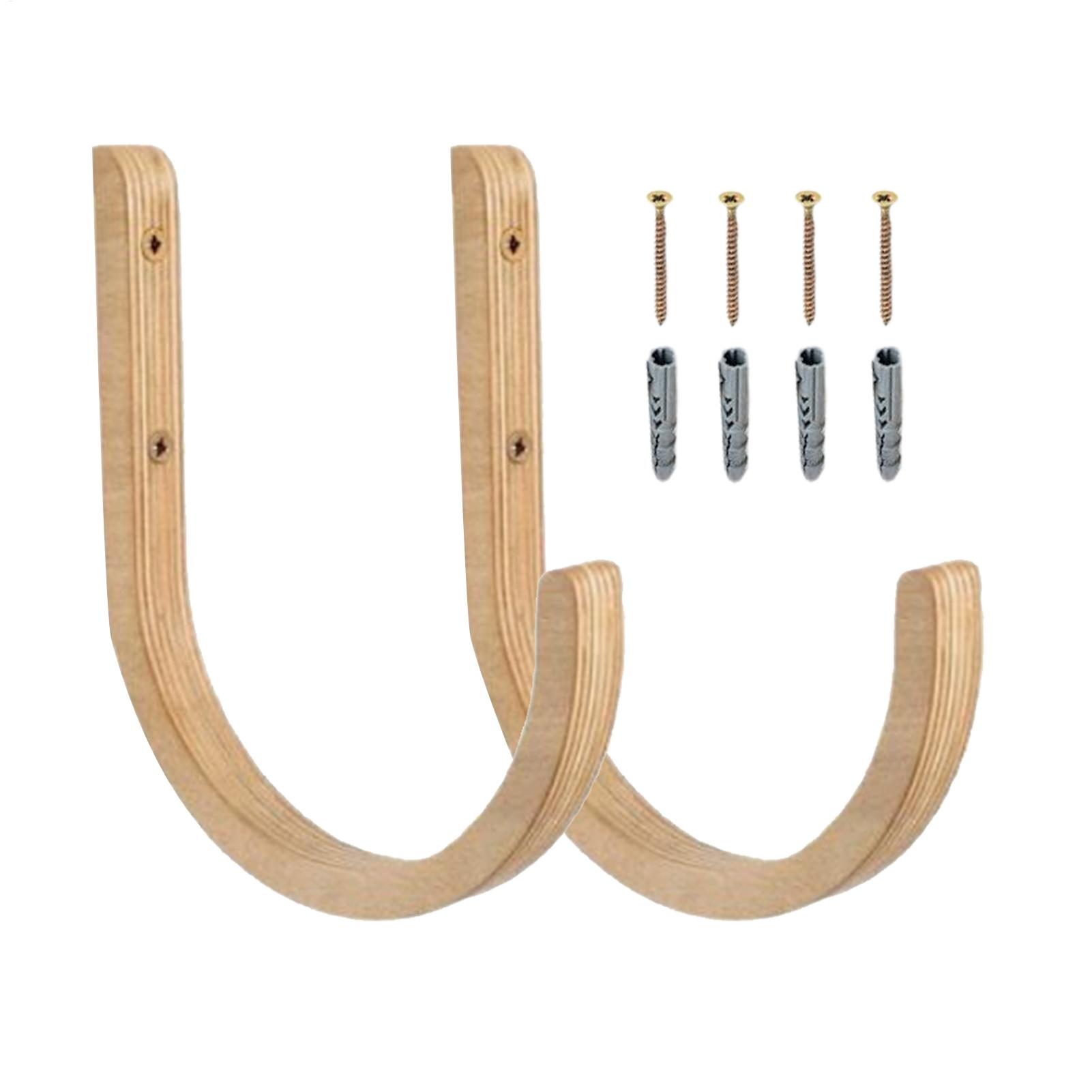 Yoga Mat Holder 2 Pieces Woode - Home Gym Yoga Storage review and price