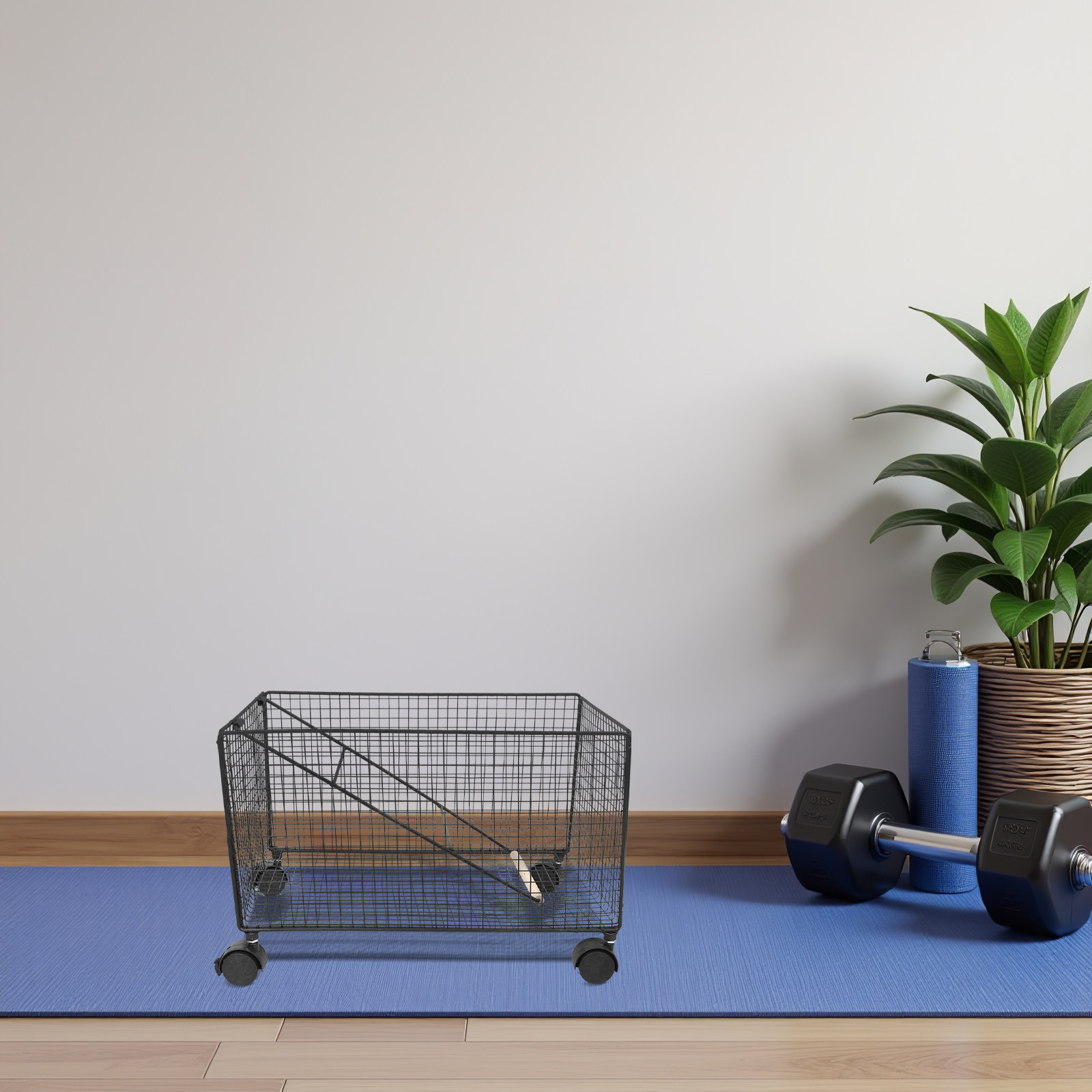 Multipurpose Gym Equipment Org - Home Gym Yoga Storage review and price