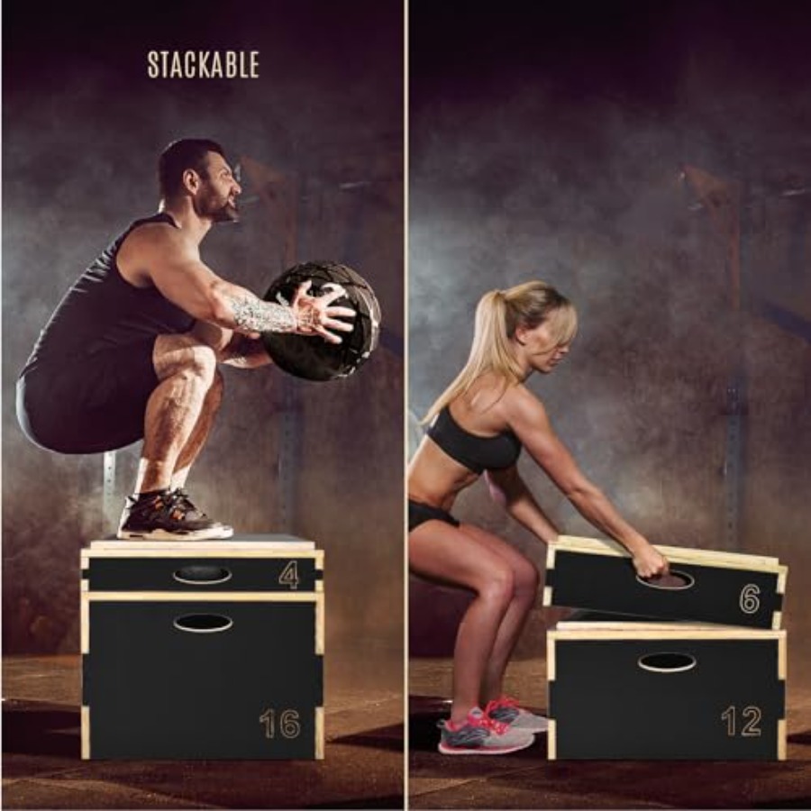 3 in 1 Wooden Plyo Box for Jum - Home Gym Options review and price