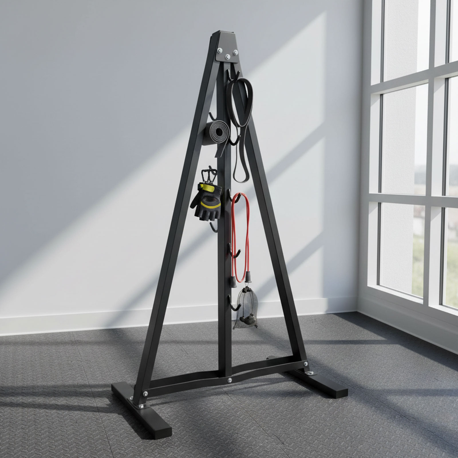Lat Pull Down Bar Organizer wi - Home Gym On Wall review and price