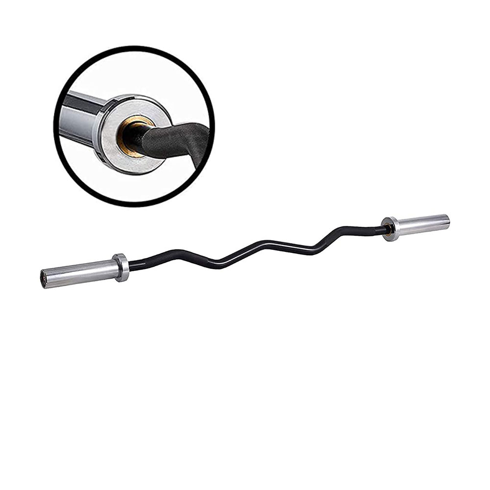 Seamless Curl Barbell Bar with - Barbell Curl Bar review and price
