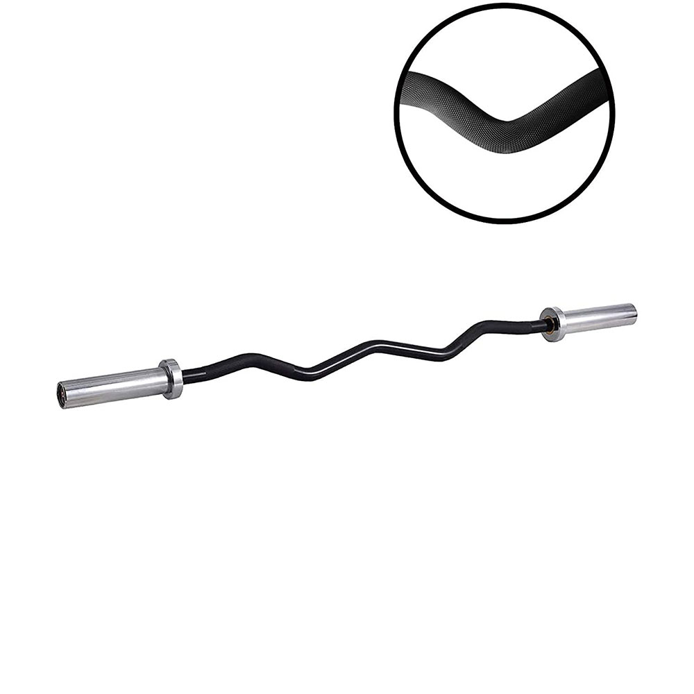 Seamless Curl Barbell Bar with - Barbell Curl Bar review and price