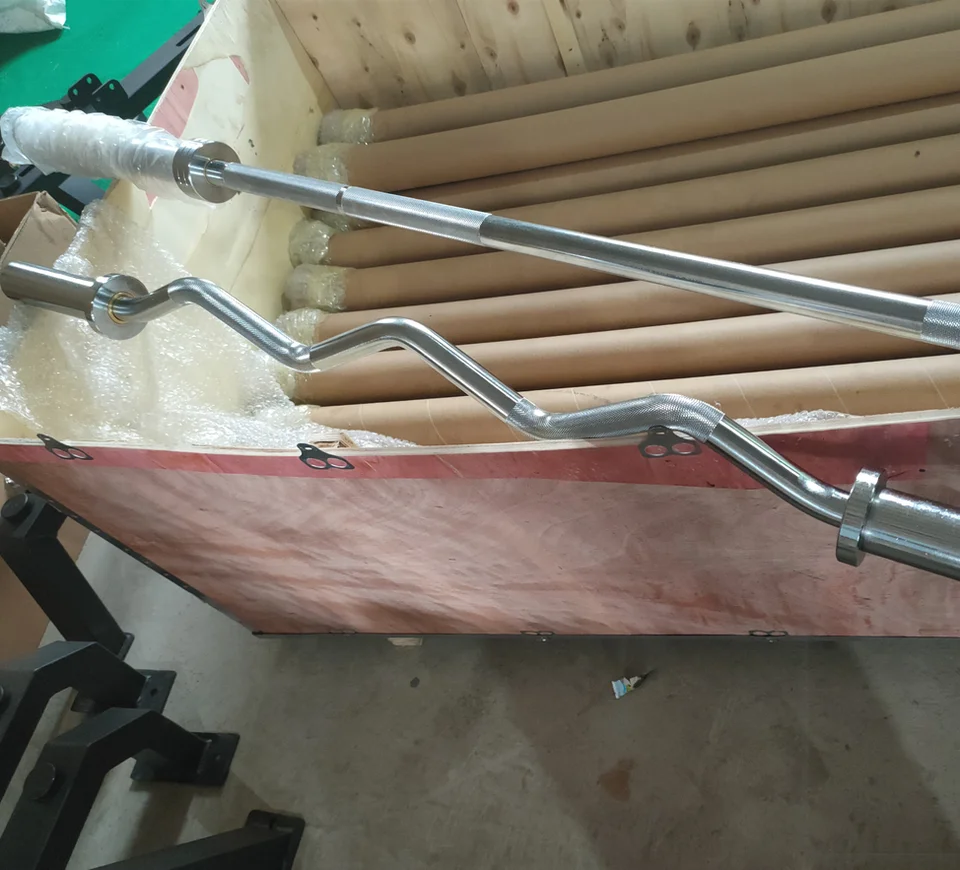Gym Equipment Factory Direct S - Barbell Curl Bar review and price