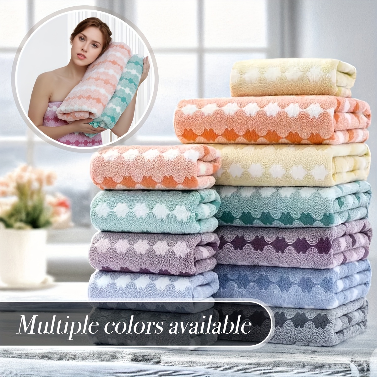 Coral Velvet Bath Towel and Fa - Home Gym Outfit review and price