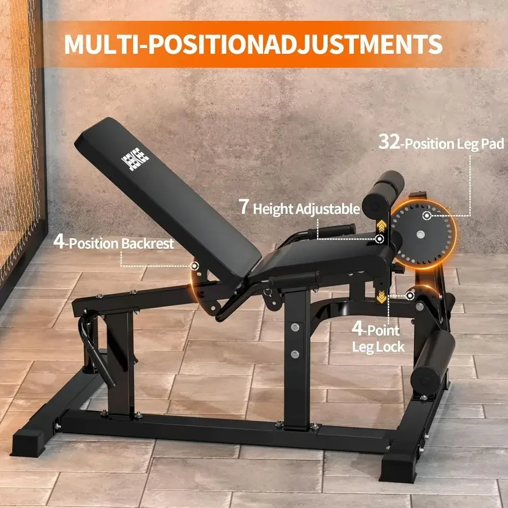 700LB Capacity Plate Loaded Le - Home Gym Quad review and price