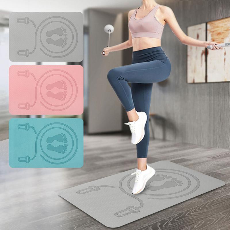 6mm Jump Rope Mat TPE Material - Home Gym Yoga Mat review and price