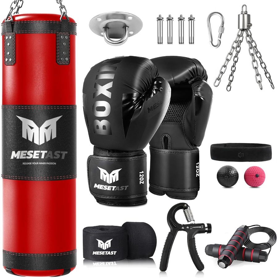 4ft Heavy Punching Bag Set for - Home Gym Outfit review and price