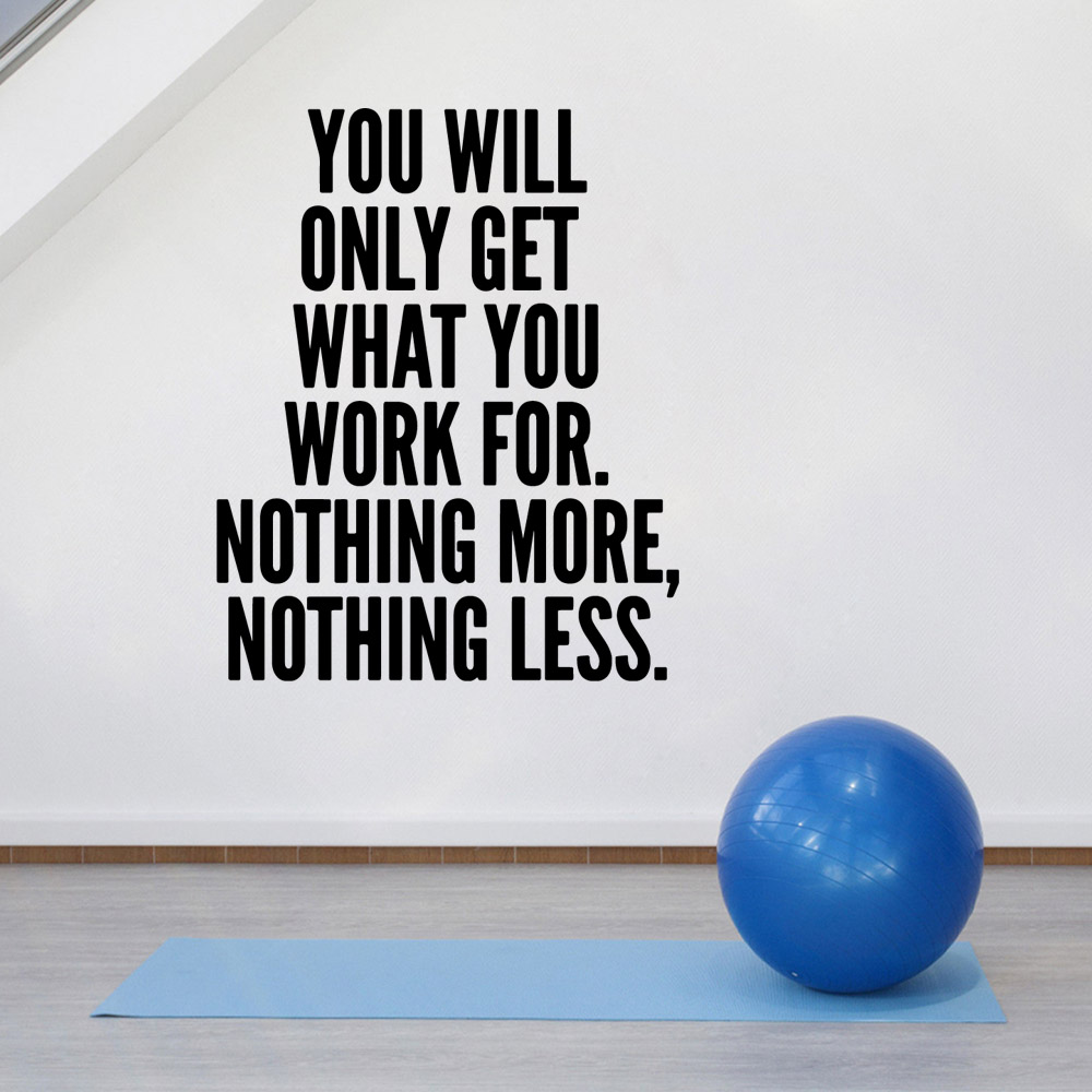 Drop Shipping GYM Wall Art Dec - Home Gym On Wall review and price