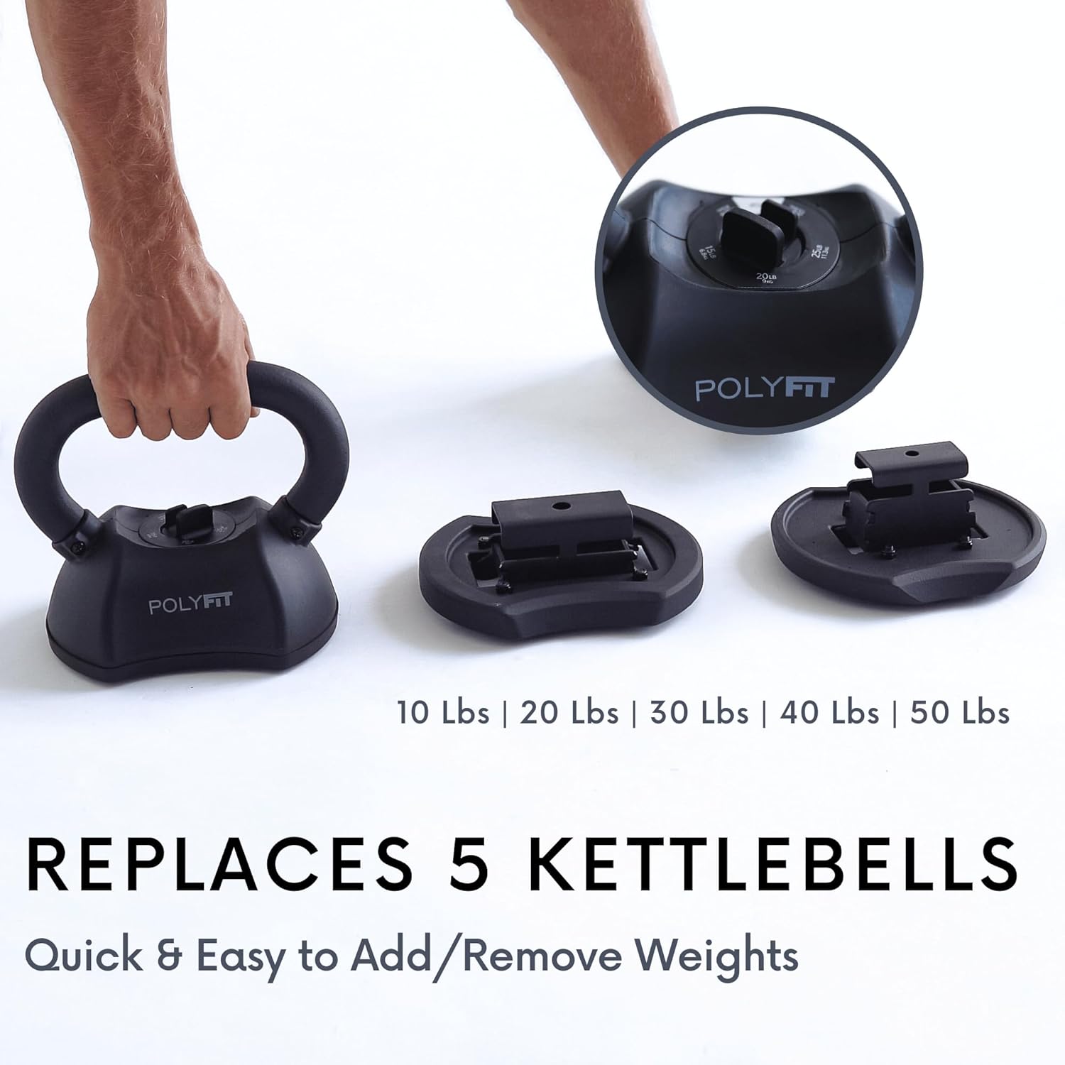 Home Gym Polyfit Adjustable Ke - Home Gym Kettlebells review and price