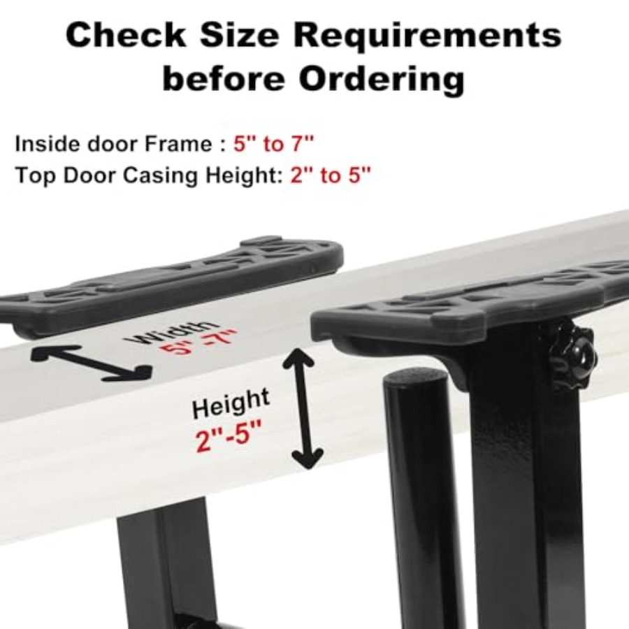Doorway pull-up bar for home g - Home Gym Options review and price
