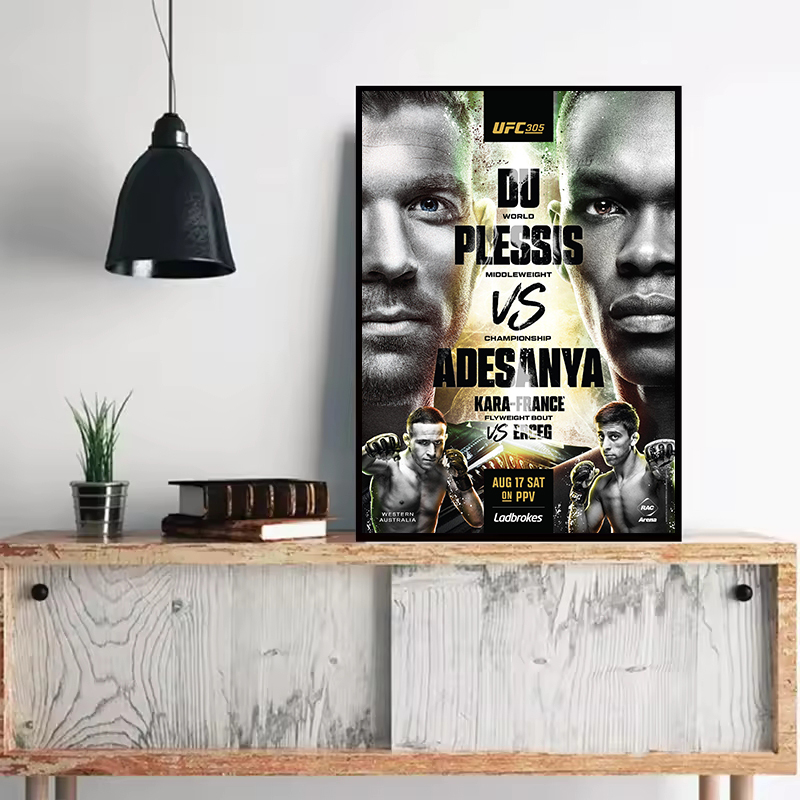 Championship Title Fight Poste - Home Gym On Wall review and price