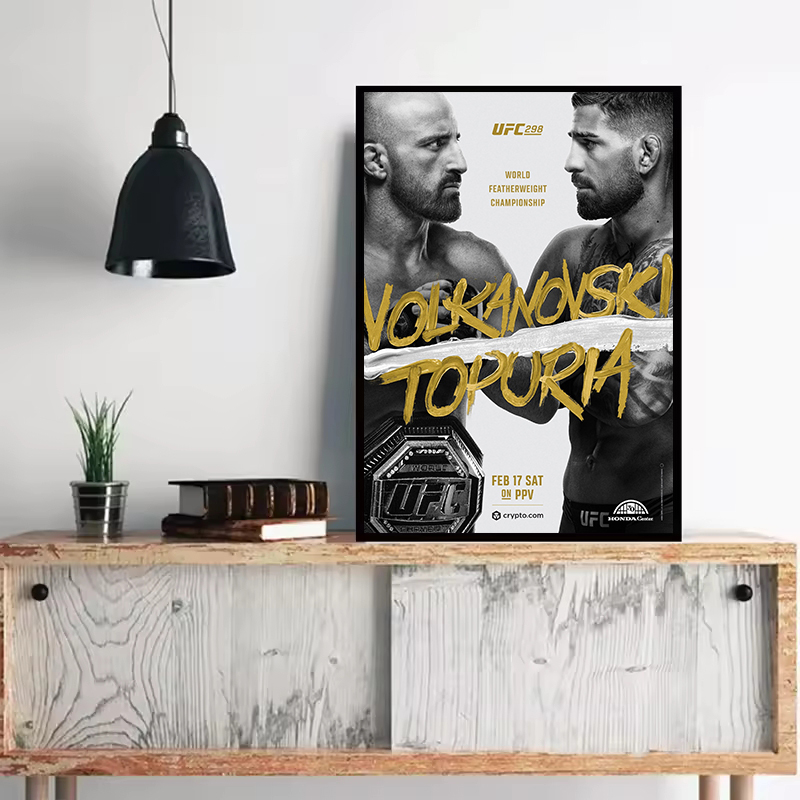 Championship Title Fight Poste - Home Gym On Wall review and price
