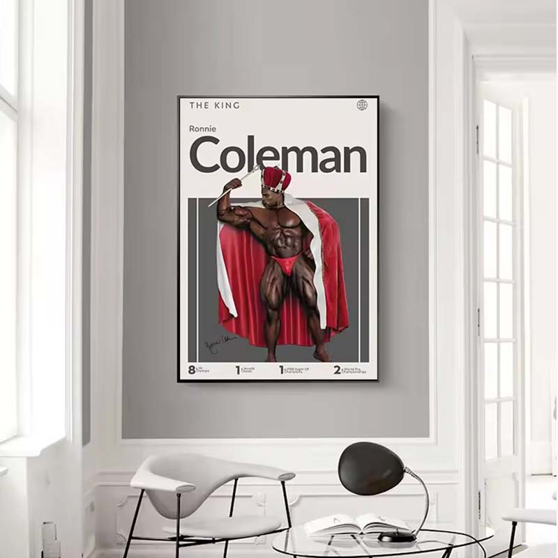 Motivation Bodybuilder Poster  - Home Gym On Wall review and price