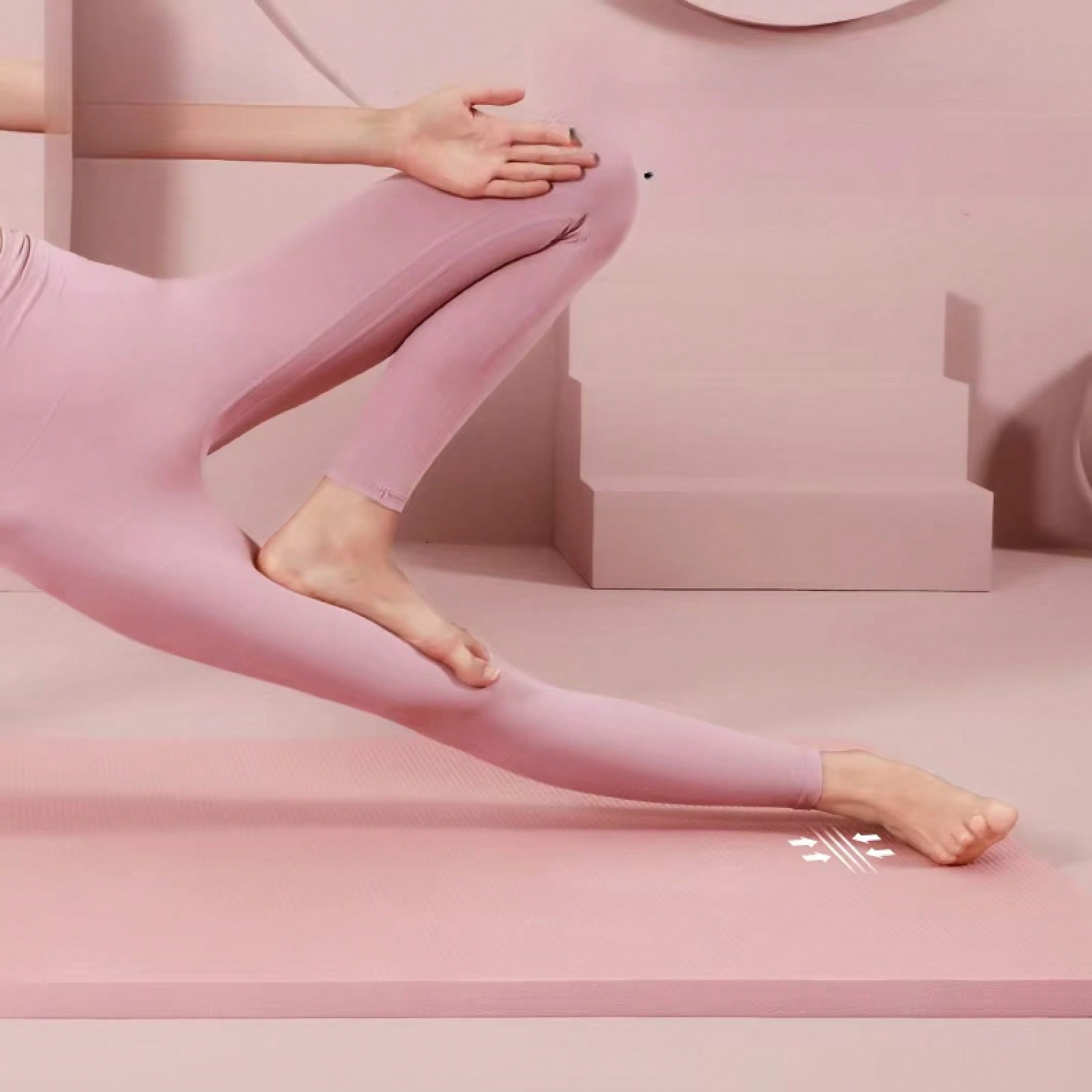 185*61CM Pink Non Slip Yoga Ma - Home Gym Yoga Mat review and price