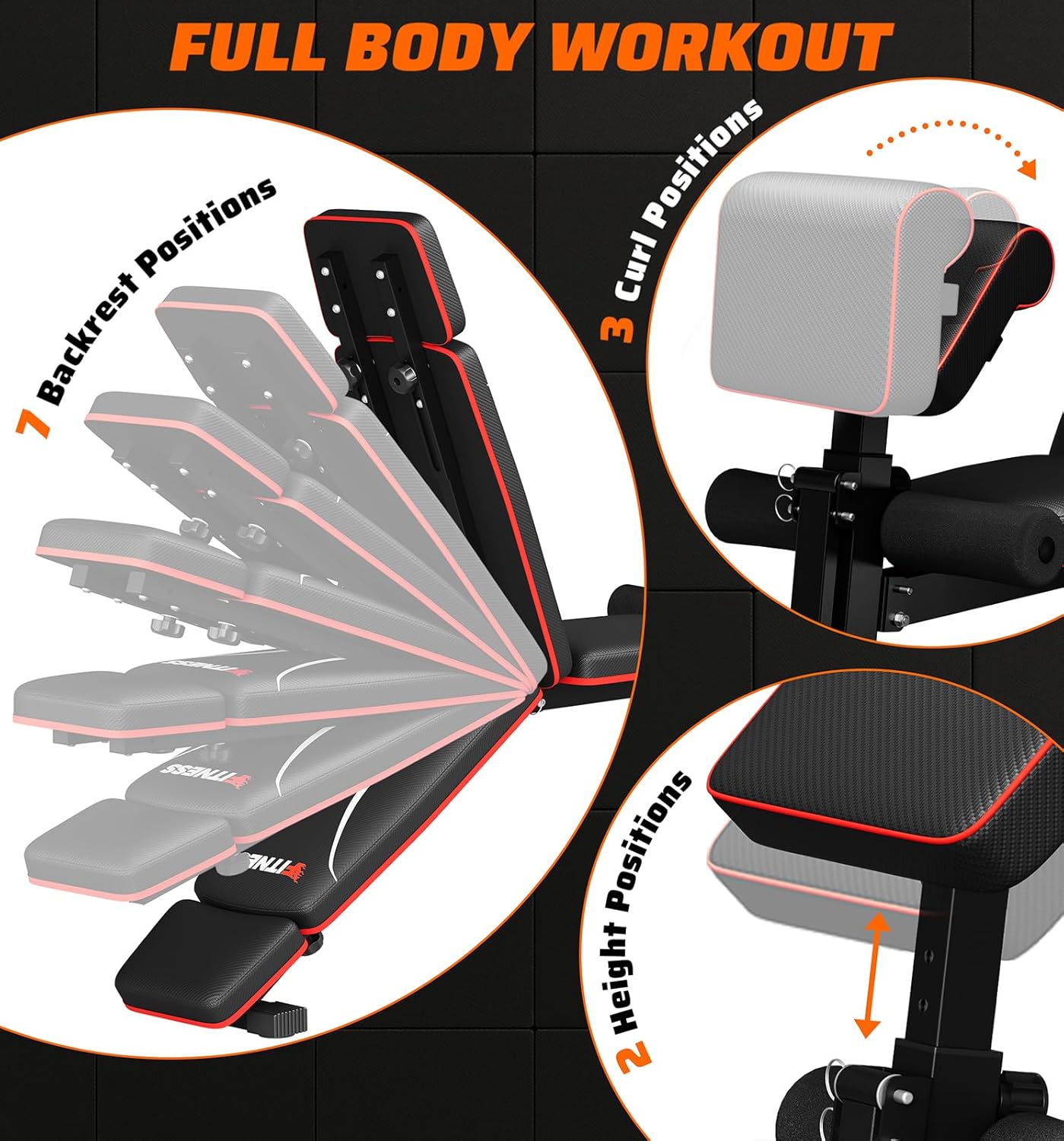 Home Gym Foldable Weight Bench - Home Gym Foldable review and price