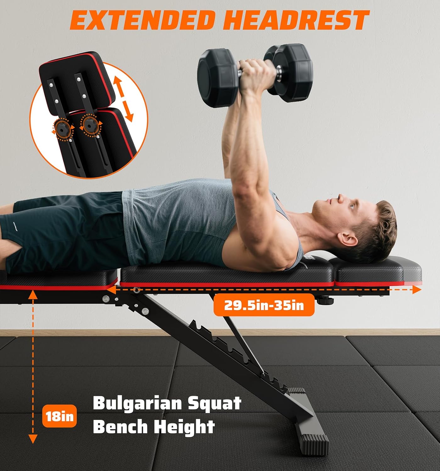 Home Gym Foldable Weight Bench - Home Gym Foldable review and price