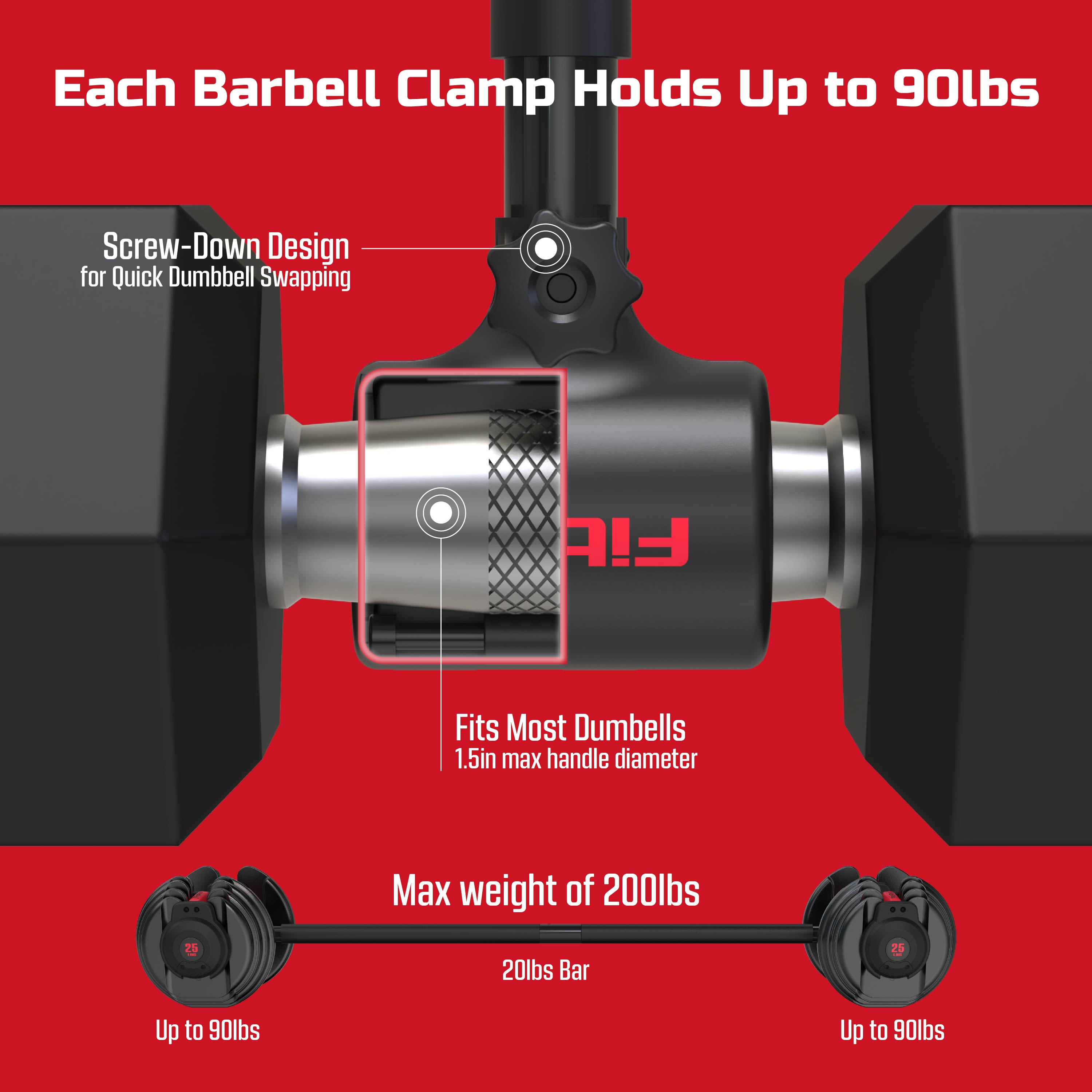 Dumbbell to Barbell Converter  - Barbell Curl Bar review and price