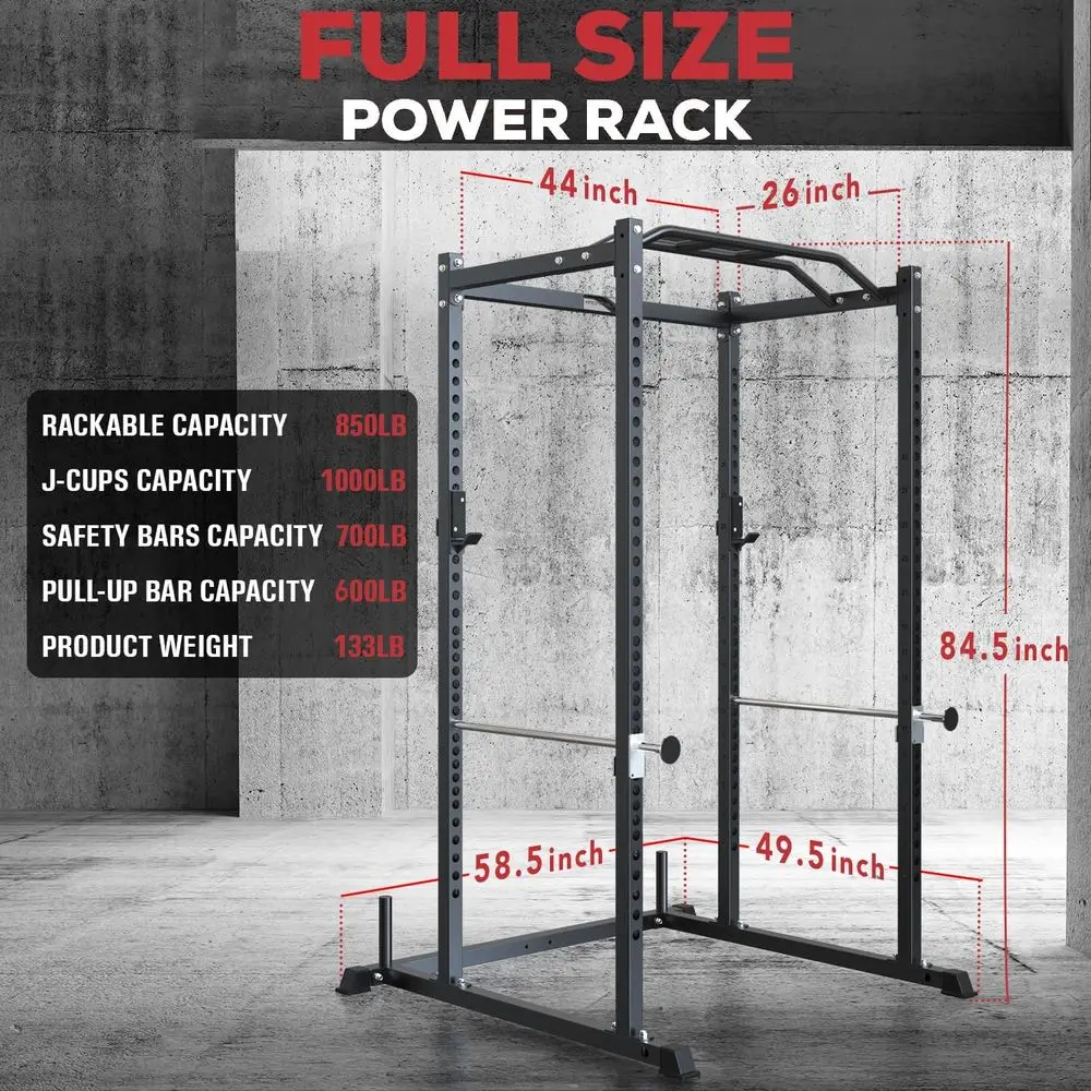 Multi-Function Squat Rack with - Home Gym Options review and price